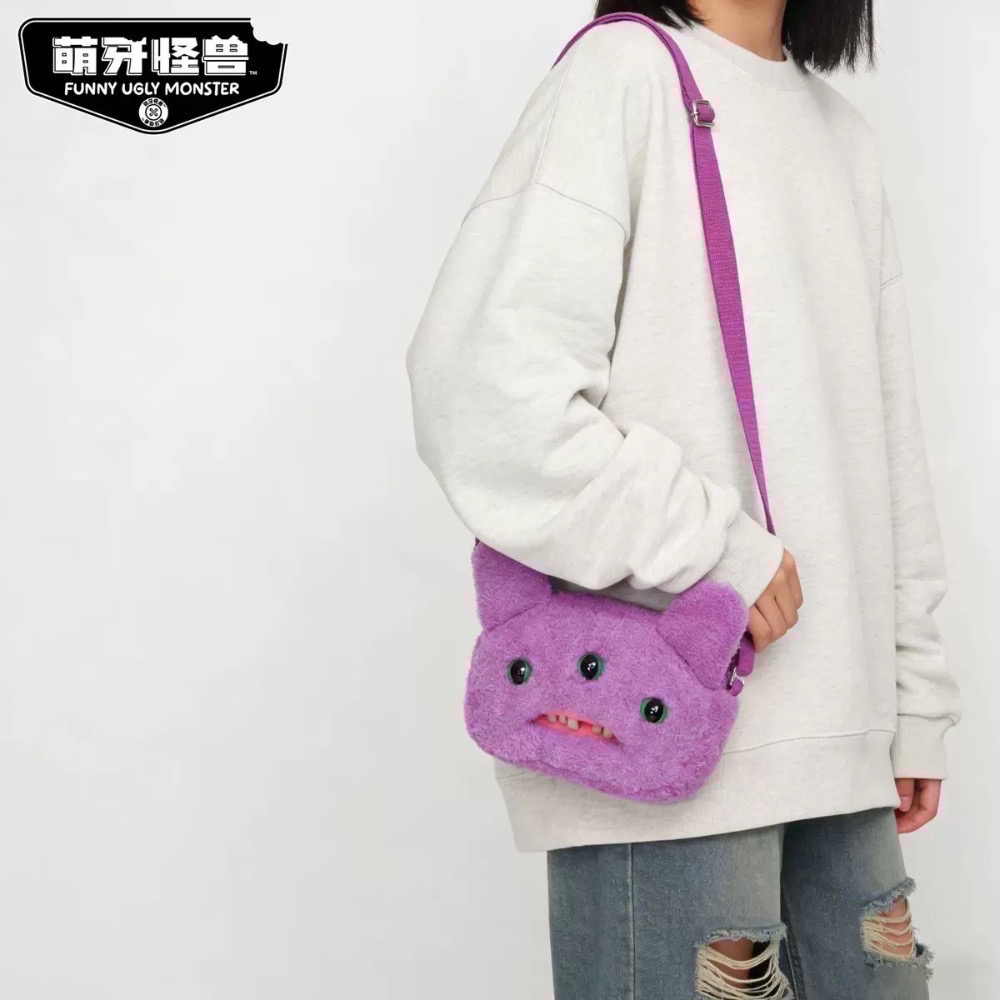 正版Fuggler牙齒怪-大頭斜背包 放克牙寶 現貨-規格圖7