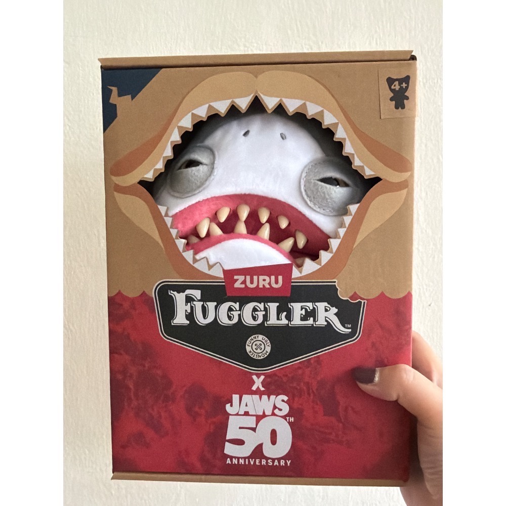 Fuggler牙齒怪-大白鯊聯名系列9吋娃娃 正版公司貨 放克牙寶-細節圖3