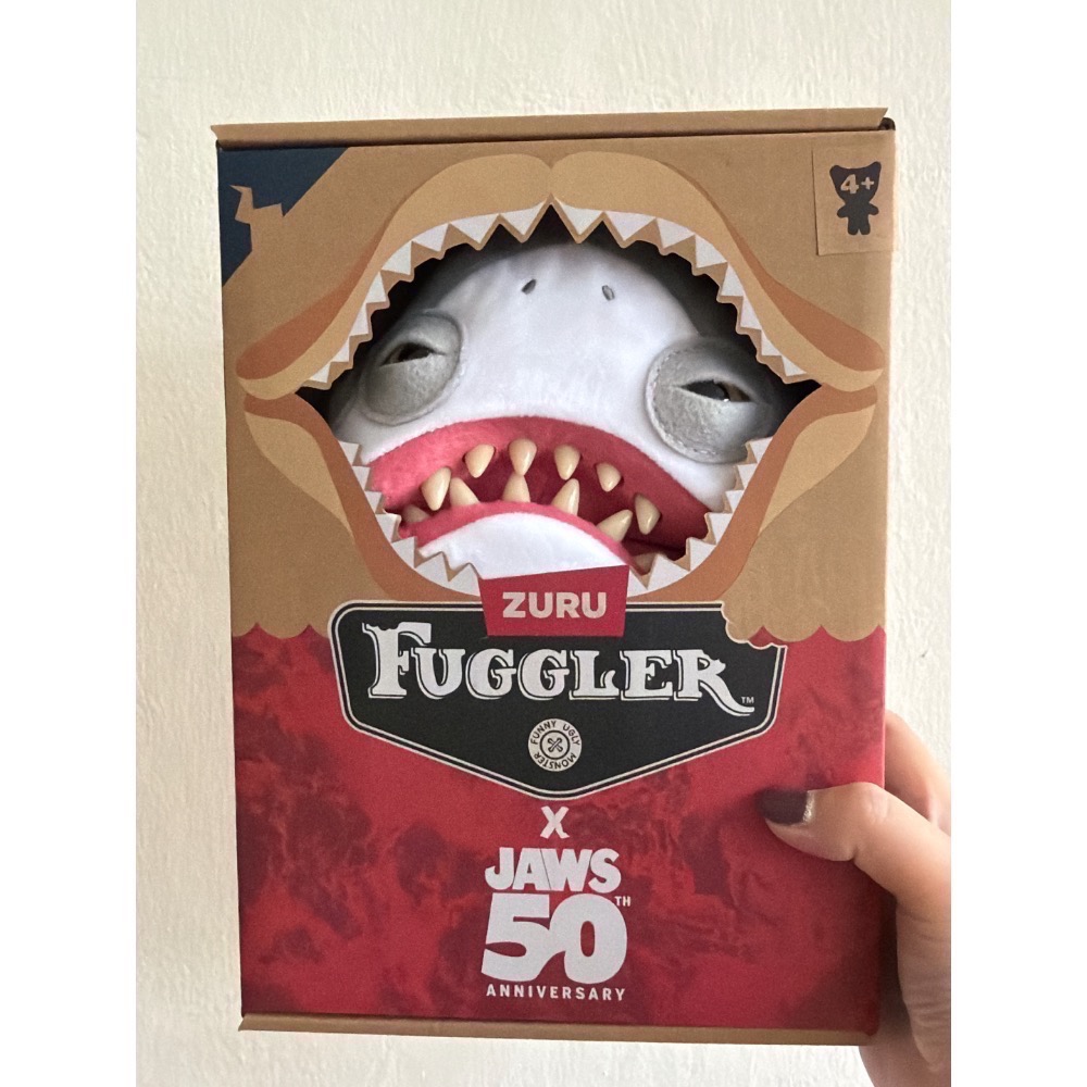 Fuggler牙齒怪-大白鯊聯名系列9吋娃娃 正版公司貨 放克牙寶-細節圖3
