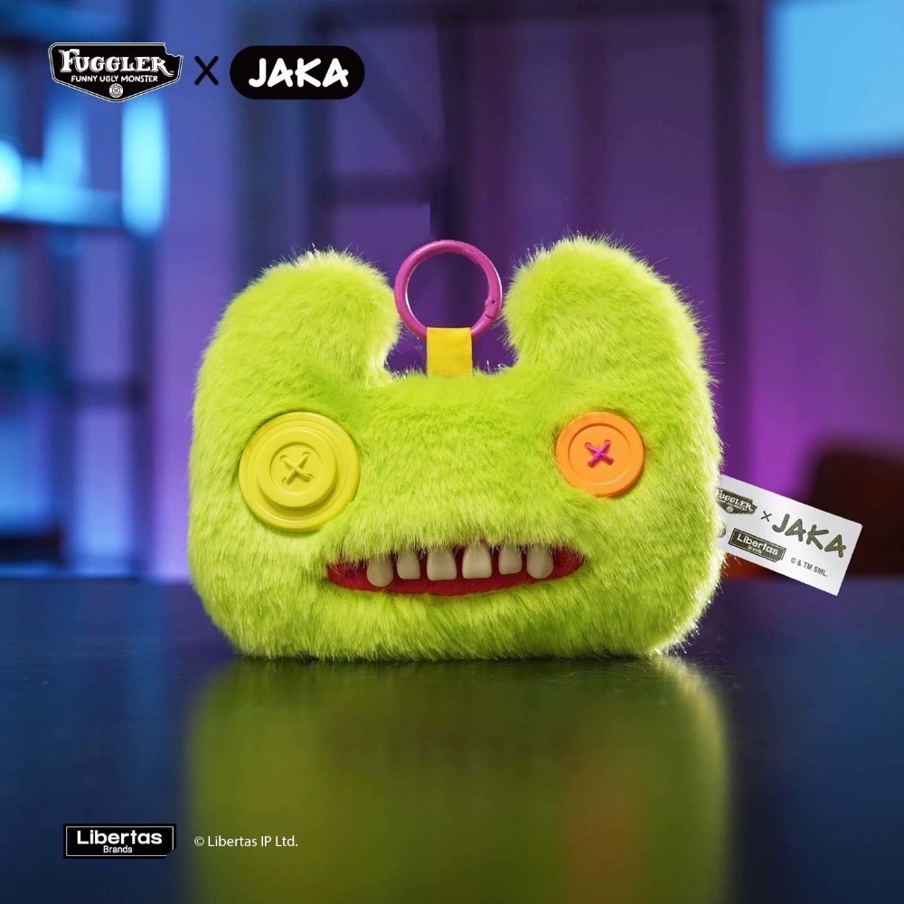 現貨JAKAx Fuggler萌牙怪獸 購物袋 牙齒怪 玩偶醜娃娃 放克牙寶 正版授權-細節圖4