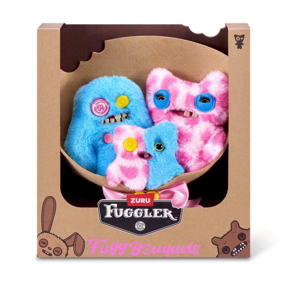 現貨 Fuggler牙齒怪-一家人花束杯秀三入組 正版公司貨 放克牙寶-細節圖4