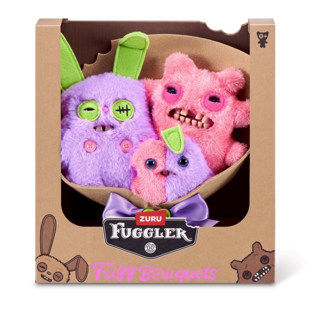 現貨 Fuggler牙齒怪-一家人花束杯秀三入組 正版公司貨 放克牙寶-細節圖6