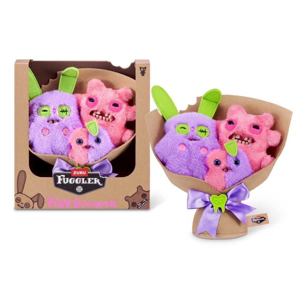 現貨 Fuggler牙齒怪-一家人花束杯秀三入組 正版公司貨 放克牙寶-細節圖7