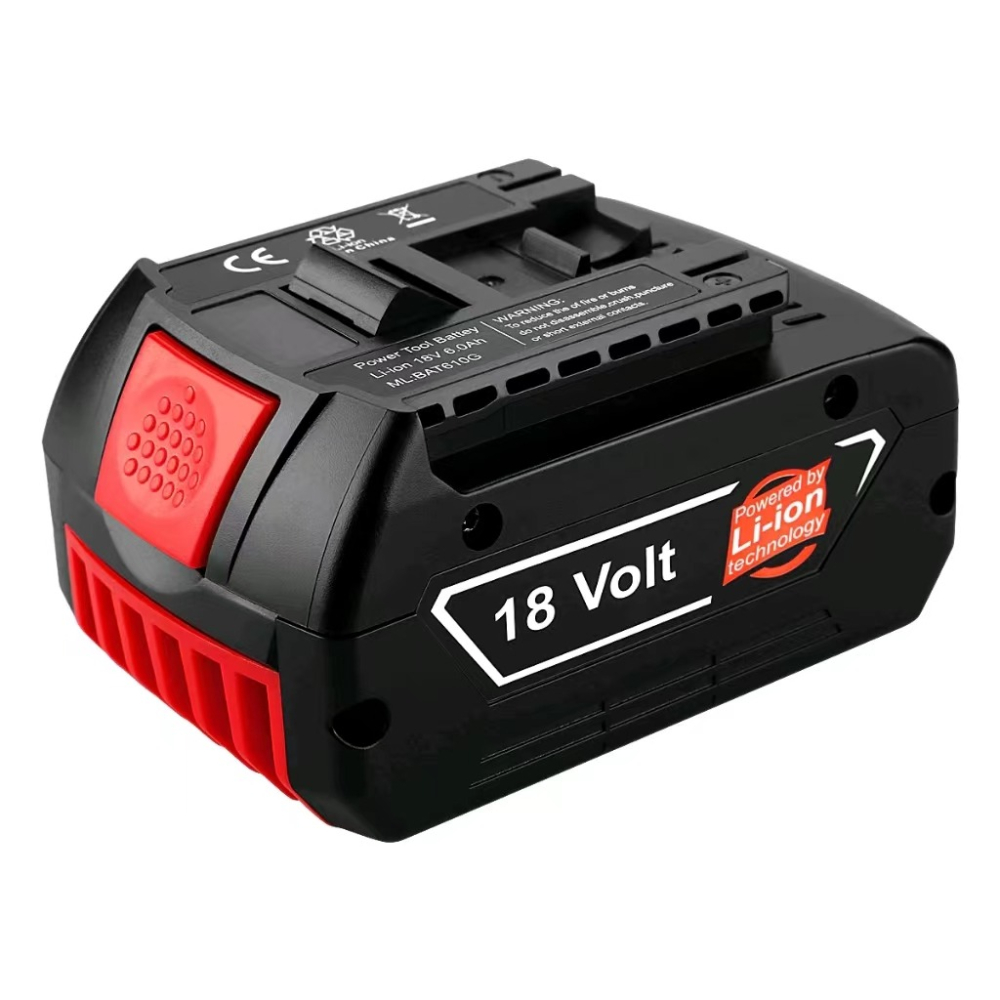 全新 通用 博世 BOSCH 18V BAT609 6000mAh (電量顯示) 電動工具鋰電池-細節圖2