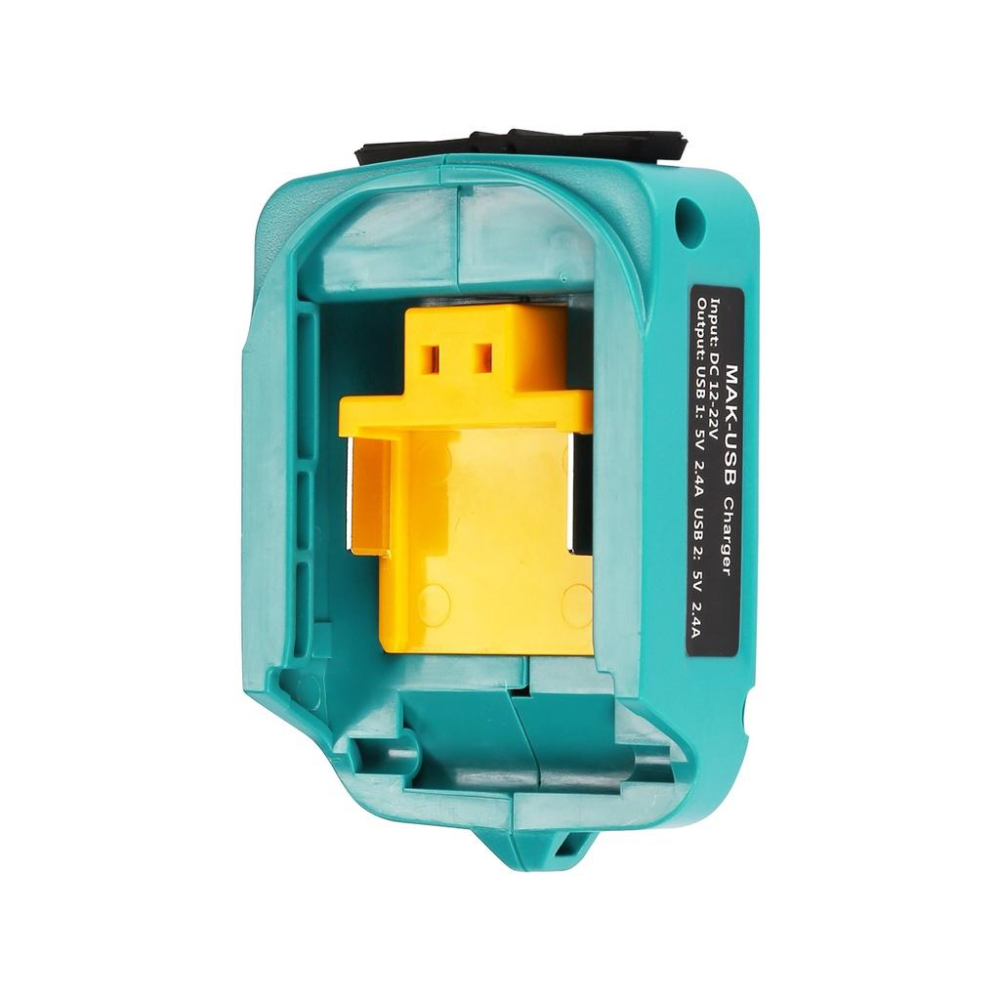 14.4v18V 牧田電池專用USB轉換器 makita 行動電源 手機充電 USB轉接器 鋰電池轉接USB 電池轉接器-細節圖2