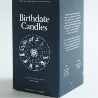 現貨+預購！ Birthdate Candles 366款客製化香氛蠟燭 香氛 蠟燭 香氛蠟燭-細節圖7