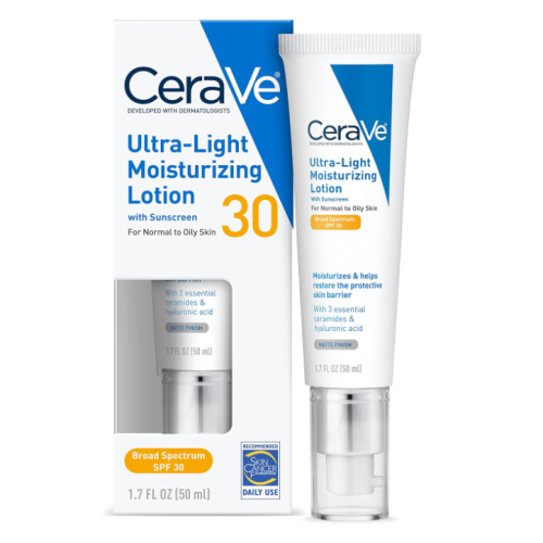 現貨+預購｜CeraVe 適樂膚 Ultra-Light 輕盈保濕防曬乳 SPF30 油性肌膚適用