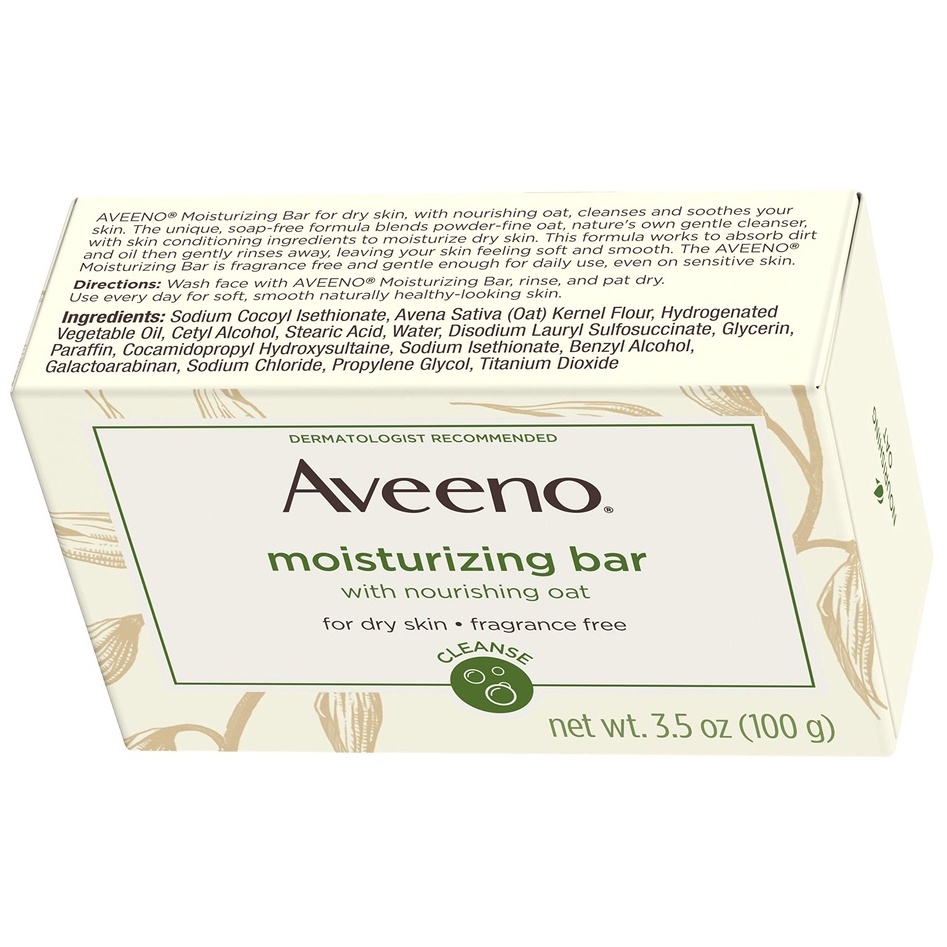 現貨+預購｜Aveeno 燕麥保濕香皂 乾肌適用 無香料香皂-細節圖3