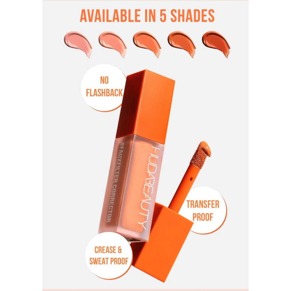 現貨+預購｜HUDA BEAUTY faux filter 光澤濾鏡 高遮瑕 光亮柔滑 遮瑕液-細節圖7