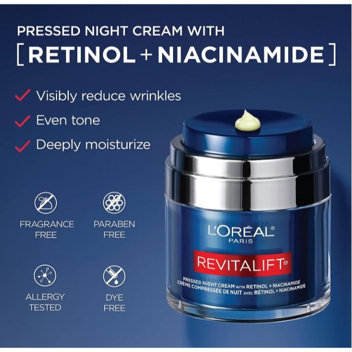 預購 | L＇oreal 巴黎萊雅 Revitalift 巴黎萊雅 A醇面霜 晚霜 A醇 Catie推薦 美版-細節圖4