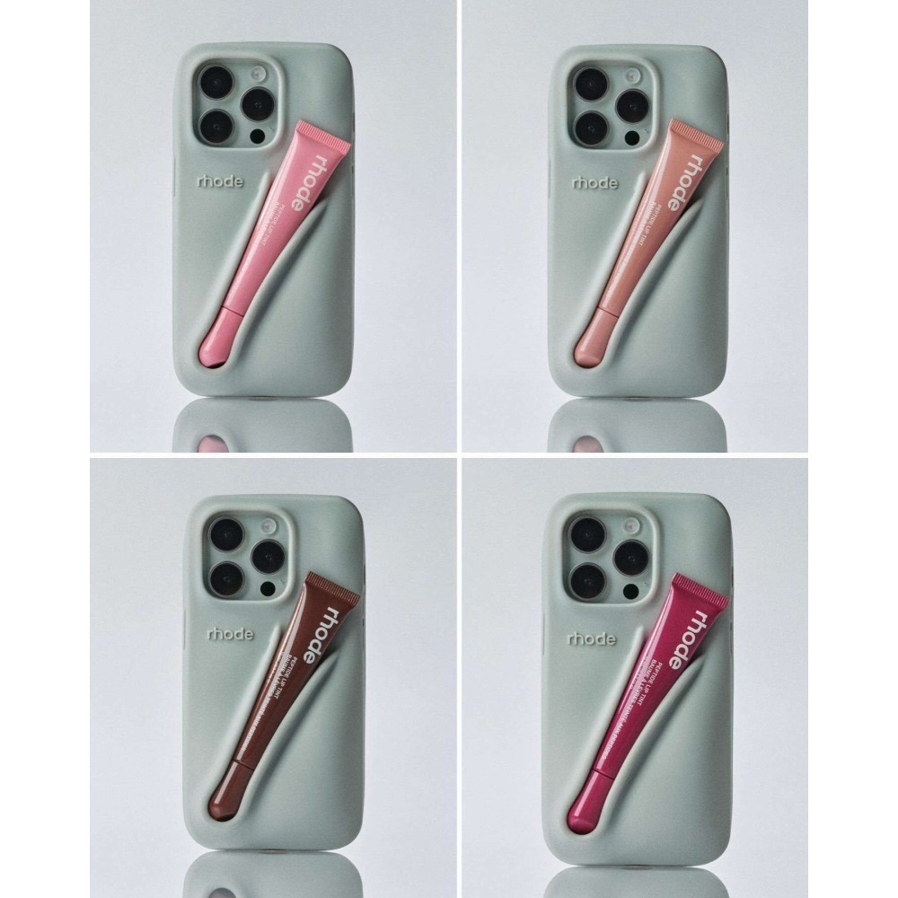 熱門預購 rhode skin 護唇膏 Hailey Bieber jelly bean 凝膠精華 保濕乳霜 唇釉手機殼-細節圖4