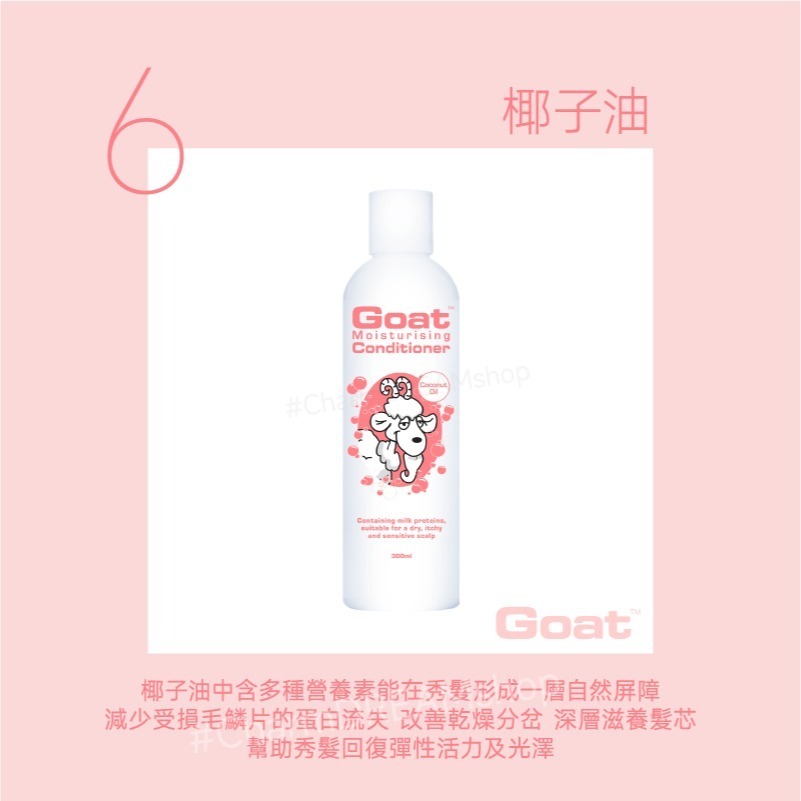 澳洲Goat《台灣經銷商》山羊乳保濕護髮素 300ml §現貨§ 護髮乳 潤髮乳 髮膜-規格圖5