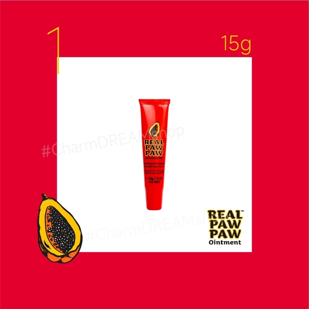 Real Paw Paw《台灣經銷商》木瓜霜 護唇膏 萬用膏 滋潤肌膚-規格圖5