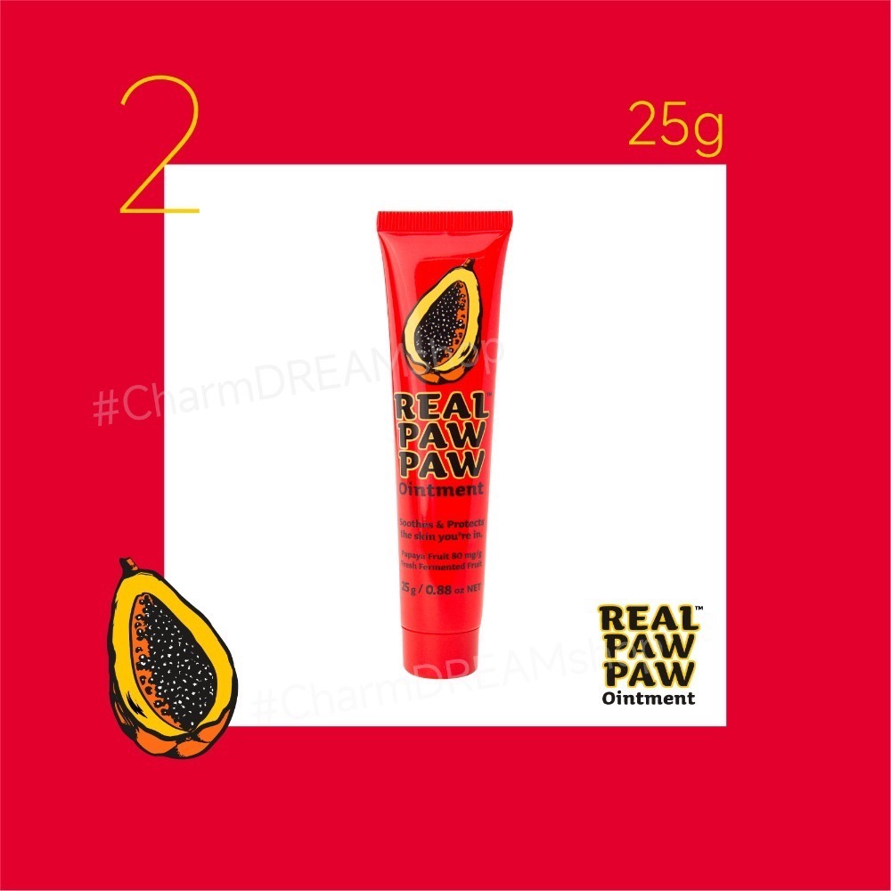 Real Paw Paw《台灣經銷商》木瓜霜 護唇膏 萬用膏 滋潤肌膚-規格圖5