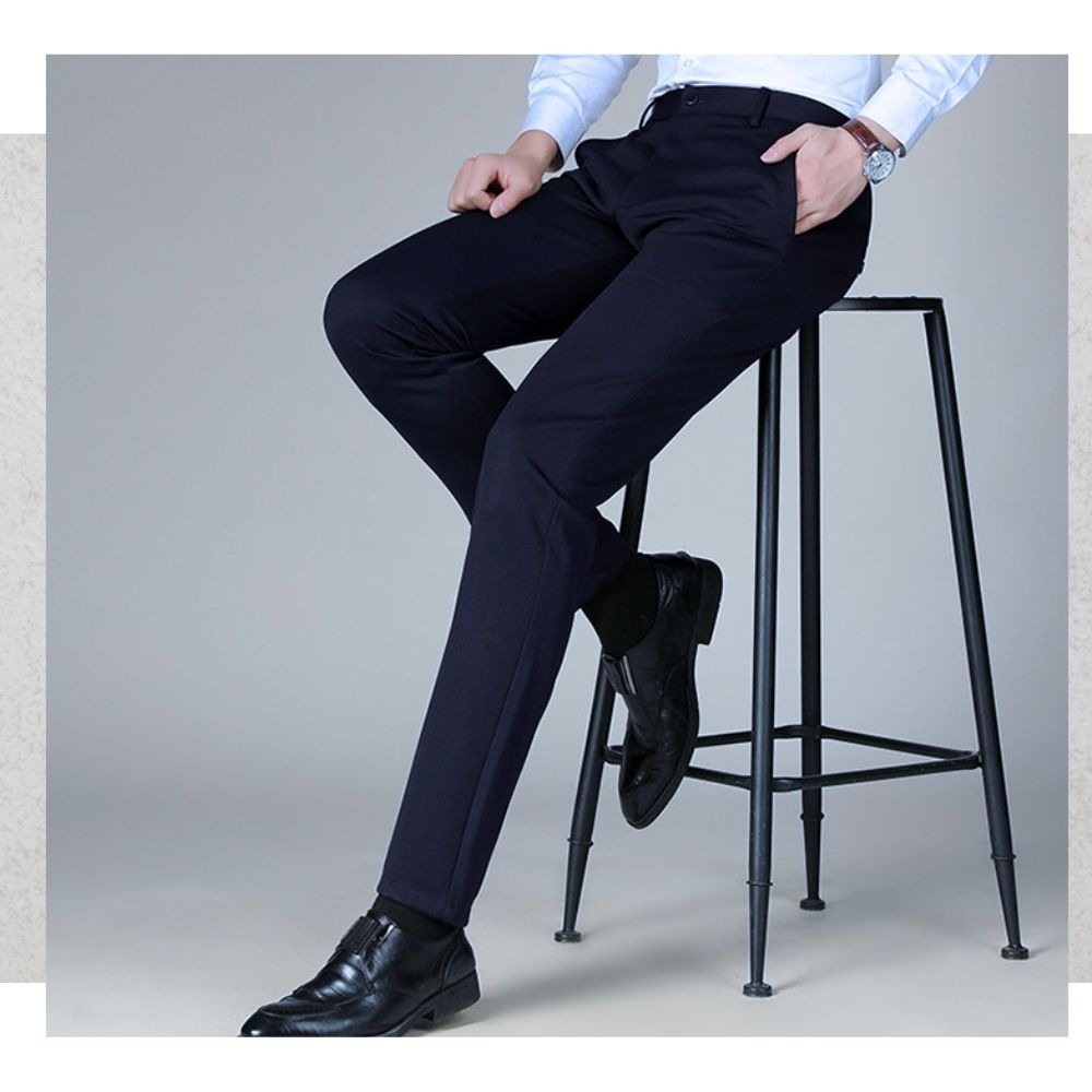 高彈力西裝褲 穿了會爽西裝褲 工作褲 男長褲 休閒褲 商務西裝褲 高彈力休閒褲 西褲 長褲 1909-細節圖10