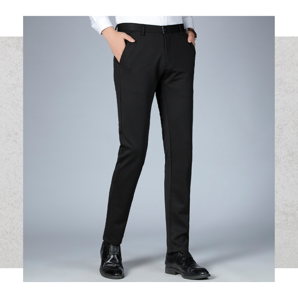 高彈力西裝褲 穿了會爽西裝褲 工作褲 男長褲 休閒褲 商務西裝褲 高彈力休閒褲 西褲 長褲 1909-規格圖11