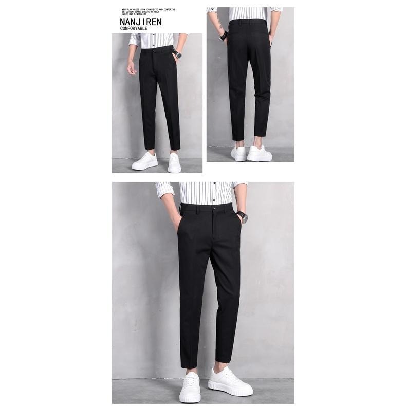 西裝褲 長褲 長褲男 韓版西褲 男長褲 西裝褲男 九分褲 褲子男 褲子 955-細節圖5