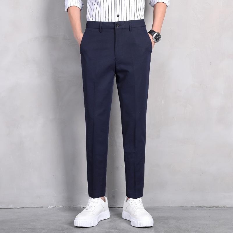 西裝褲 長褲 長褲男 韓版西褲 男長褲 西裝褲男 九分褲 褲子男 褲子 955-細節圖6