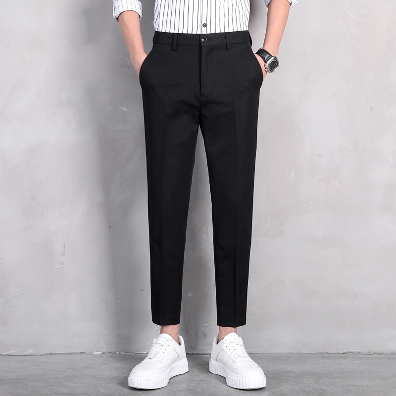 西裝褲 長褲 長褲男 韓版西褲 男長褲 西裝褲男 九分褲 褲子男 褲子 955-規格圖10