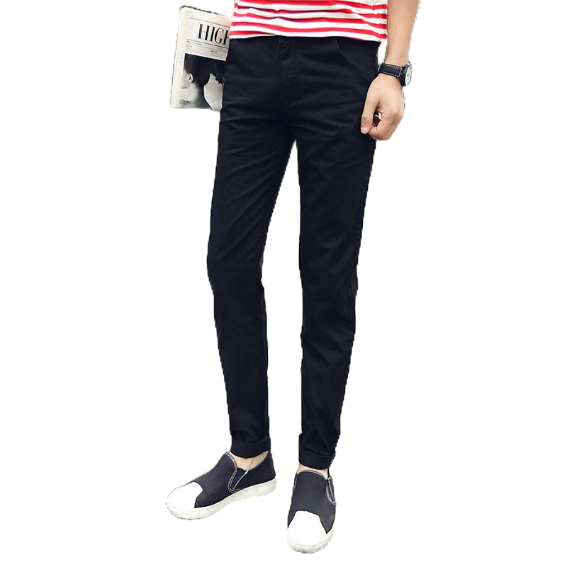 【AT 潮玩藝】 長褲 長褲男 男長褲 男生長褲 休閒褲 褲子 韓版長褲修身休閒褲  四口袋 919 。-細節圖3