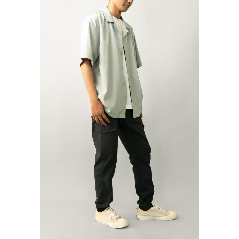 AT|日系爆彈力寬鬆工裝褲 UNIQLX同版型束口工裝褲 大尺碼工作褲 工作褲 日系工裝褲 超好穿工作褲 p9-細節圖3