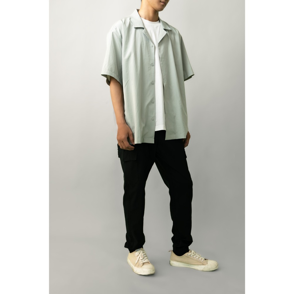 AT|日系爆彈力寬鬆工裝褲 UNIQLX同版型束口工裝褲 大尺碼工作褲 工作褲 日系工裝褲 超好穿工作褲 p9-細節圖9