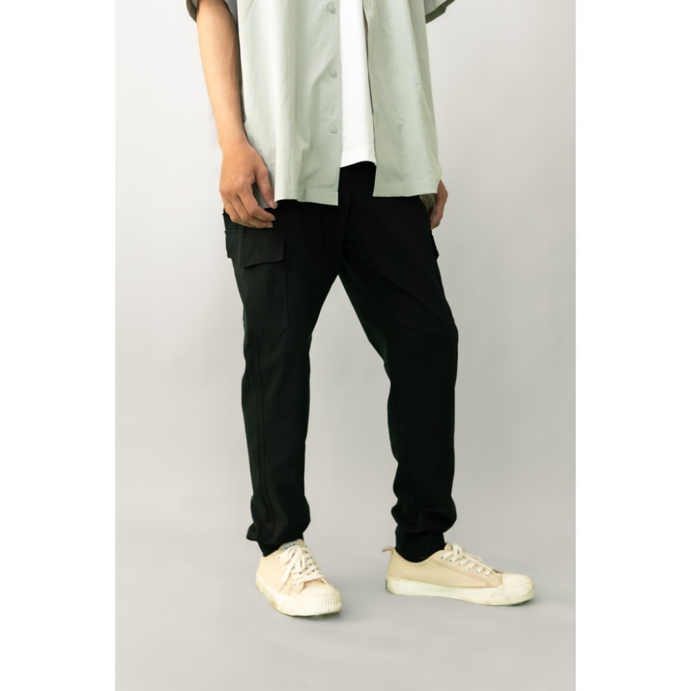 AT|日系爆彈力寬鬆工裝褲 UNIQLX同版型束口工裝褲 大尺碼工作褲 工作褲 日系工裝褲 超好穿工作褲 p9-規格圖11