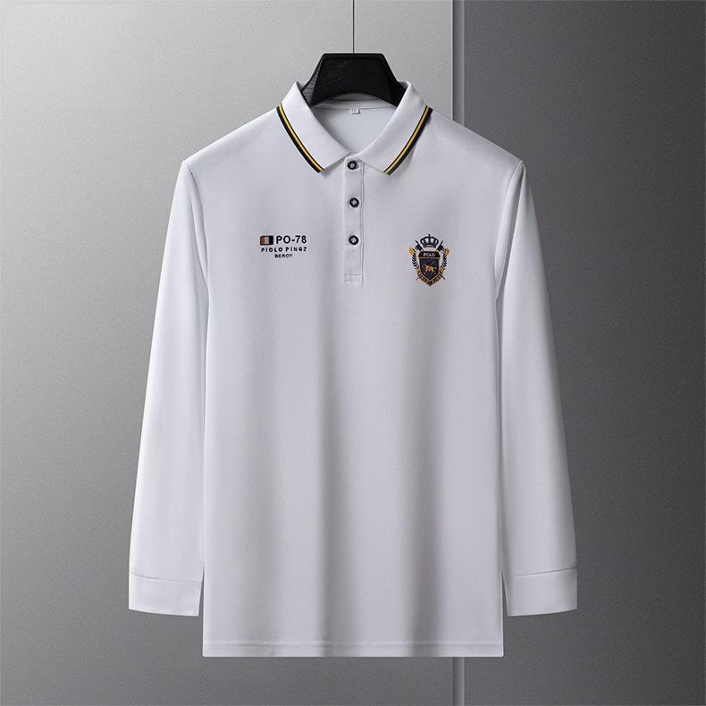 長袖polo衫 polo 長袖 長袖上衣 長POLO衫 男裝 長袖男 男短袖 男上衣 韓版上衣 單馬 BO-細節圖6