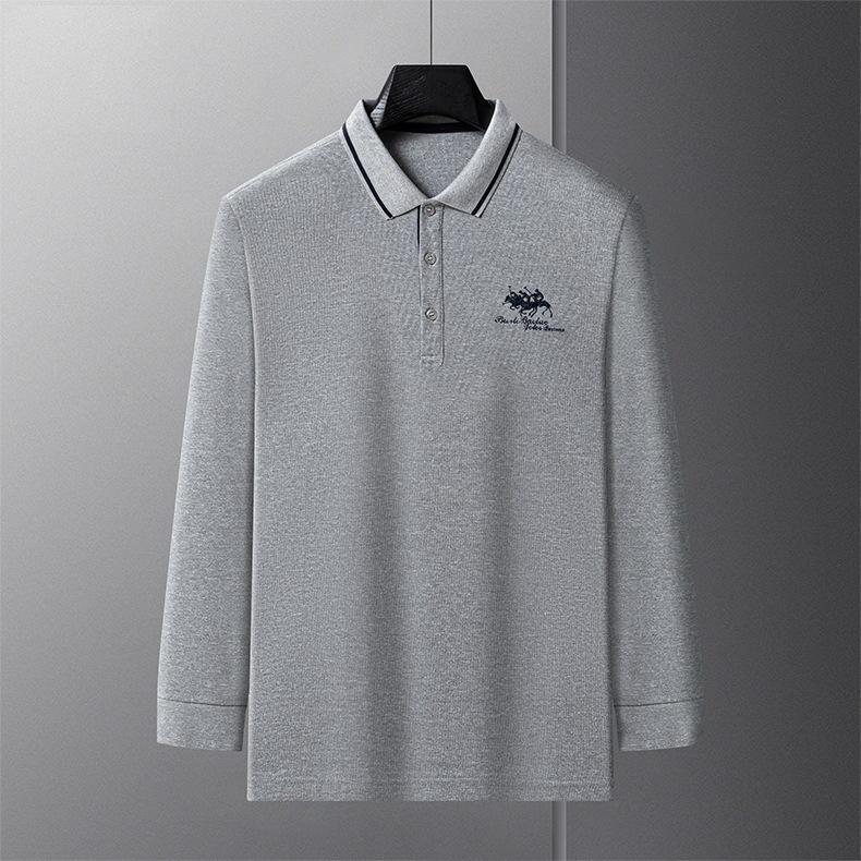 polo衫 polo 長袖 長袖上衣 長POLO衫 男裝 長袖男 男長袖 男上衣 韓版上衣  雙馬 BF23-細節圖9