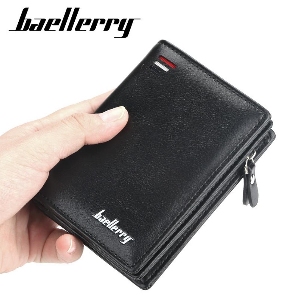 AT|商務短夾 韓版商務錢包 男短夾 拉鏈手機包 錢包 男錢包 男皮夾 短夾 3216-細節圖3