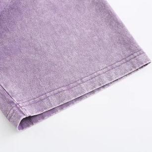 純棉100%  多色可選  水洗短袖素T  做舊設計 水洗棉 男裝素t 短袖 情侶款 0080-細節圖8