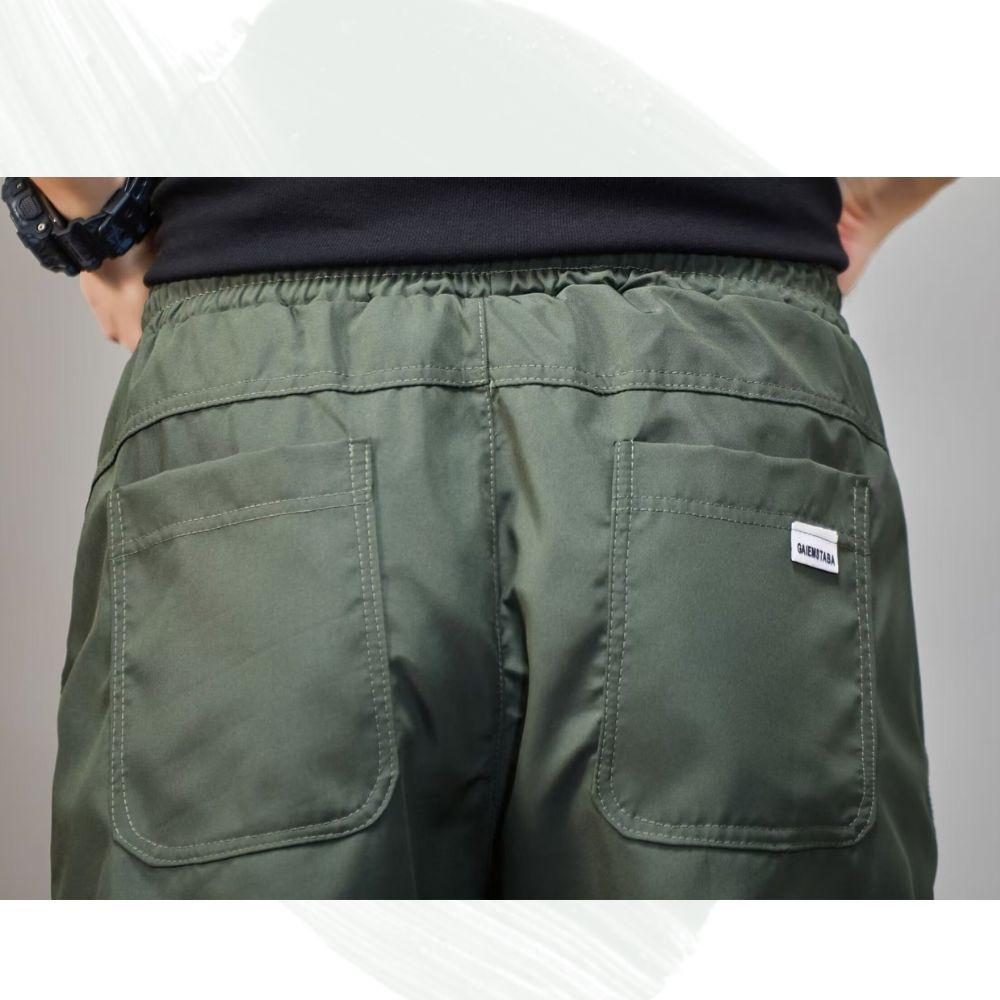 潮流工裝褲 立體剪裁設計 設計款 潮流穿搭 YG-細節圖4