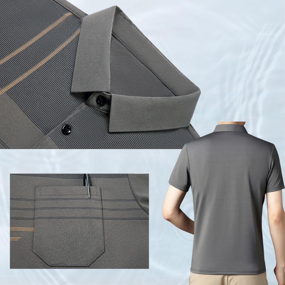 涼感棉polo 彈性polo 冰絲短袖 冰絲短T 冰絲上衣 POLO POLO衫 A09 A10-細節圖3