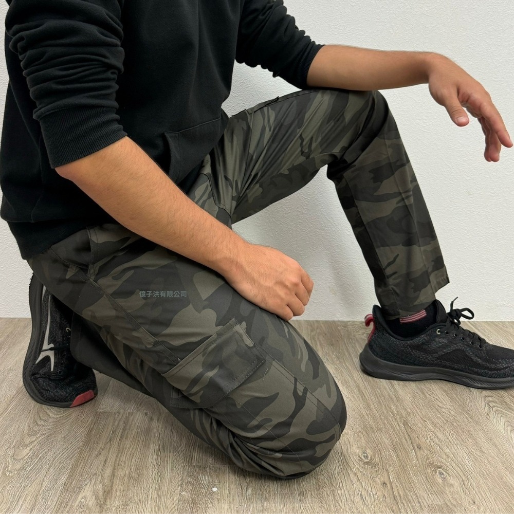 【AT 潮玩藝】工作褲 工裝褲 迷彩褲 軍裝褲 男長褲 彈力工作褲 長褲 休閒褲 長褲男 迷彩長褲 彈力長褲 P6-細節圖4