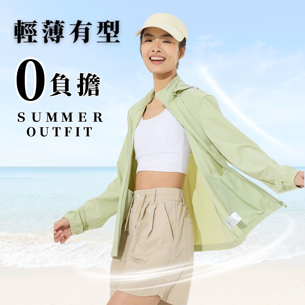 高效防曬外套 UPF150+ 頂級冰絲外套  透氣防曬外套 涼感防曬外套 25688-細節圖4