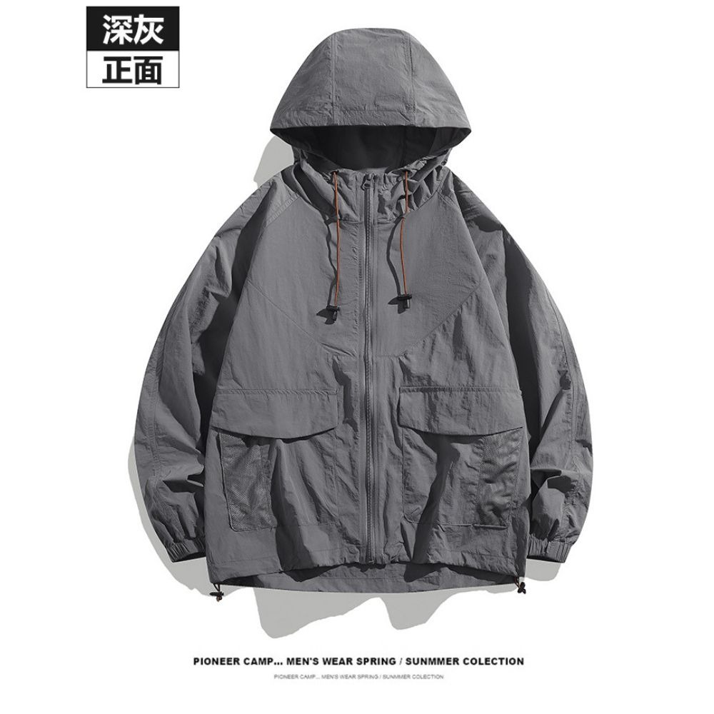 輕薄防曬外套 薄款防曬衣 男休閒防曬衣 男生防曬外套 防紫外線外套 輕薄透氣 2350-細節圖3