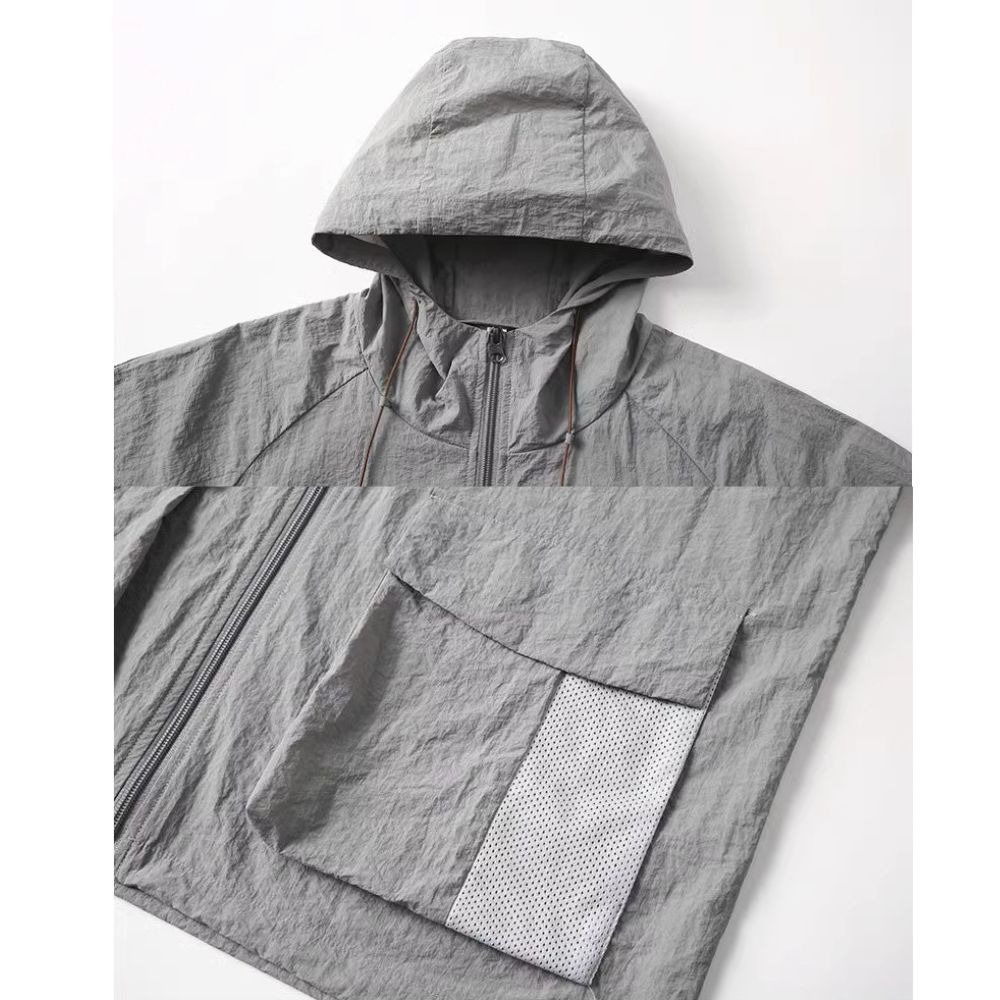 輕薄防曬外套 薄款防曬衣 男休閒防曬衣 男生防曬外套 防紫外線外套 輕薄透氣 2350-細節圖7