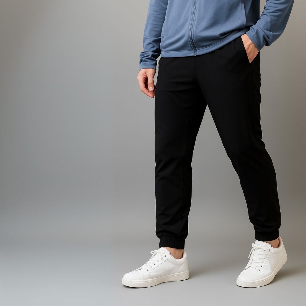 【AT 潮玩藝】 彈性冰絲休閒褲 P13-細節圖4