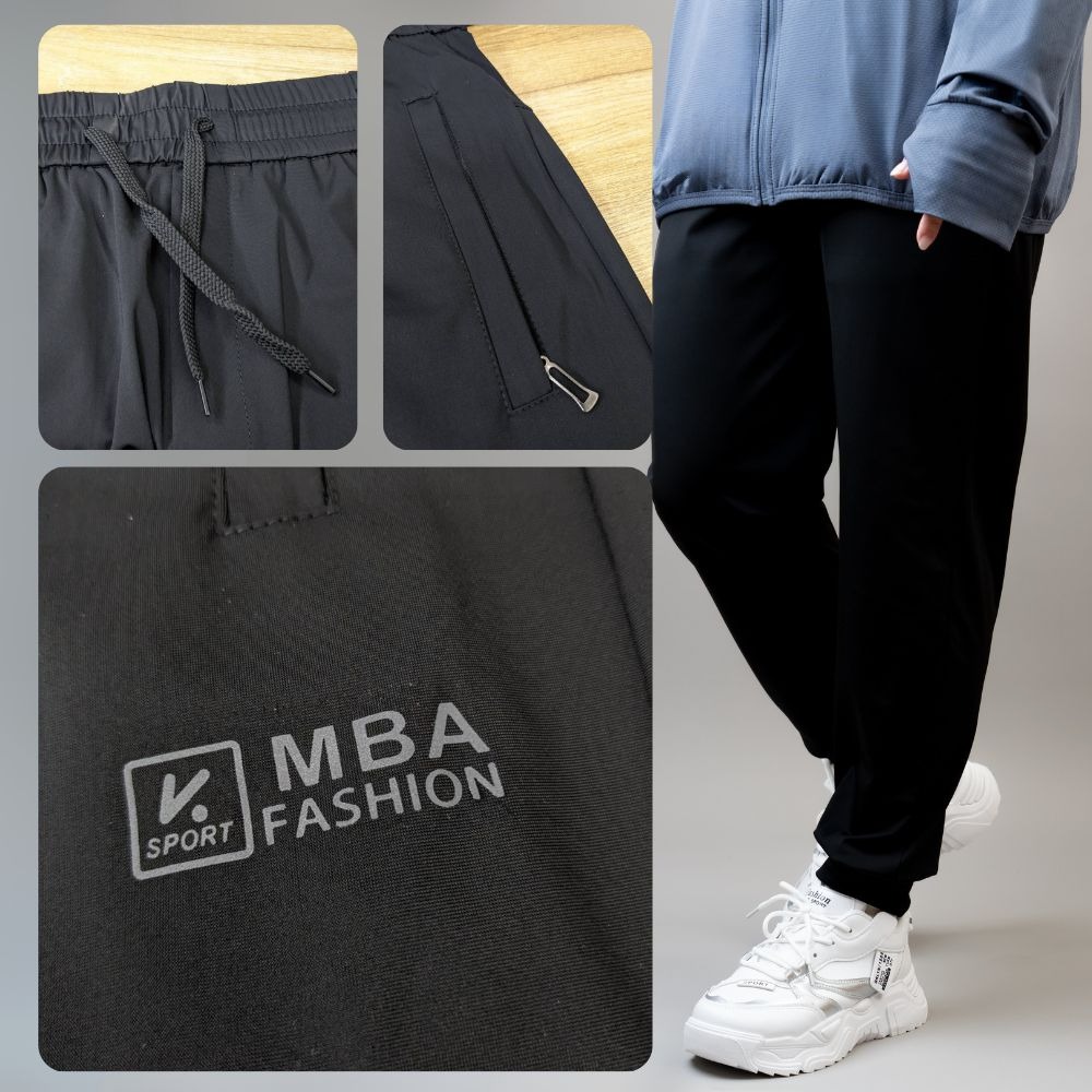 【AT 潮玩藝】 彈性冰絲休閒褲 P13-細節圖6