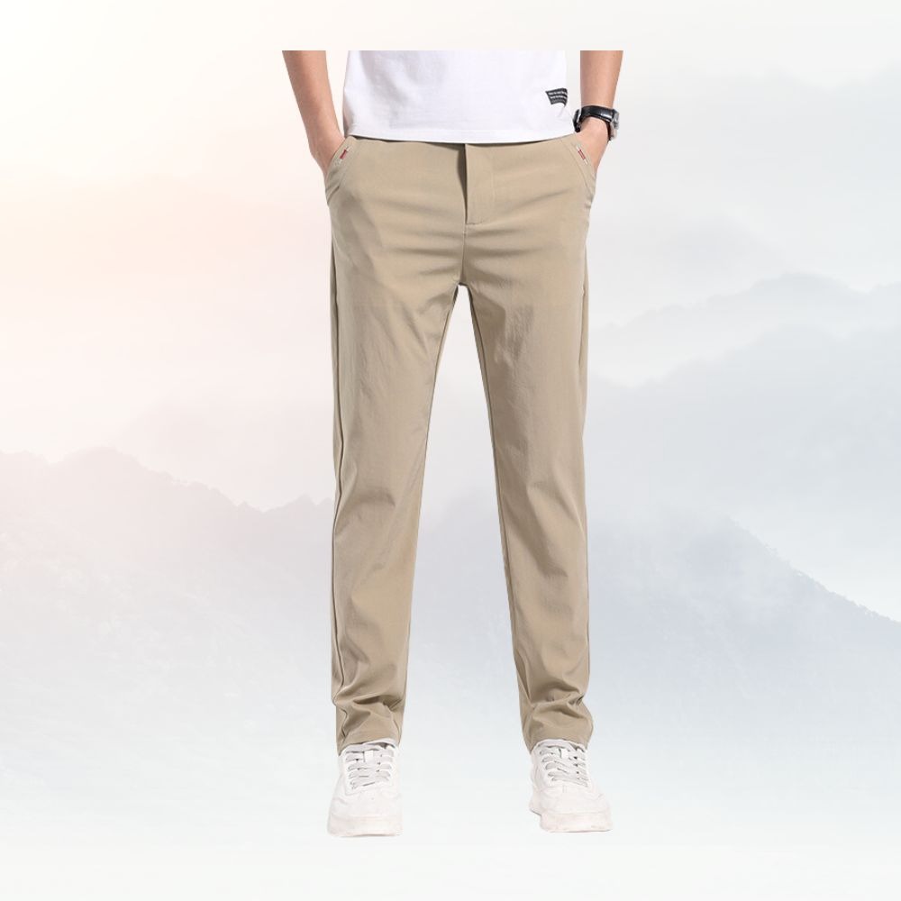 【AT 潮玩藝】彈力長褲 男生褲子 直筒褲 長褲 西裝褲 休閒褲 韓版長褲 男長褲 8876-規格圖7