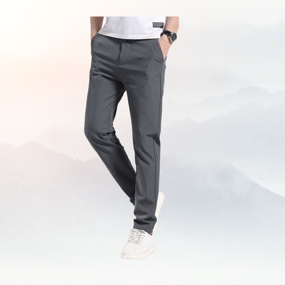 【AT 潮玩藝】彈力長褲 男生褲子 直筒褲 長褲 西裝褲 休閒褲 韓版長褲 男長褲 8876-規格圖7