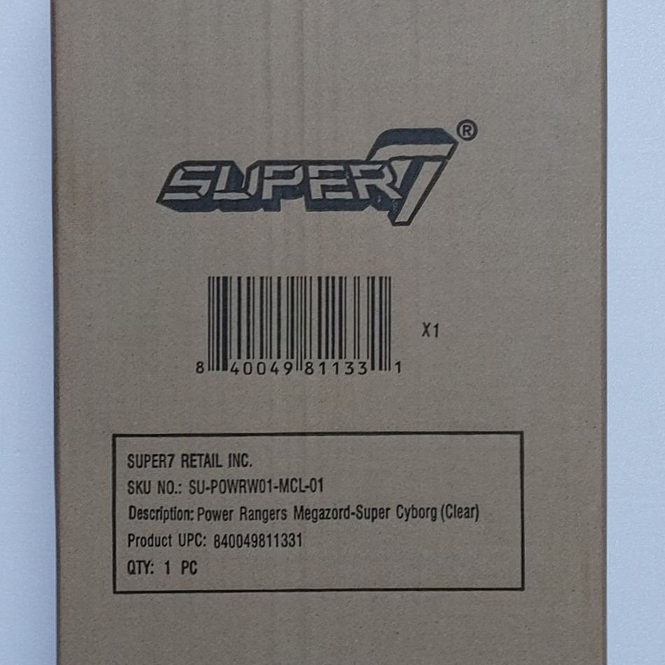 現貨 SUPER7 美版 恐龍戰隊 金剛戰士 透明版 大獸神-細節圖4