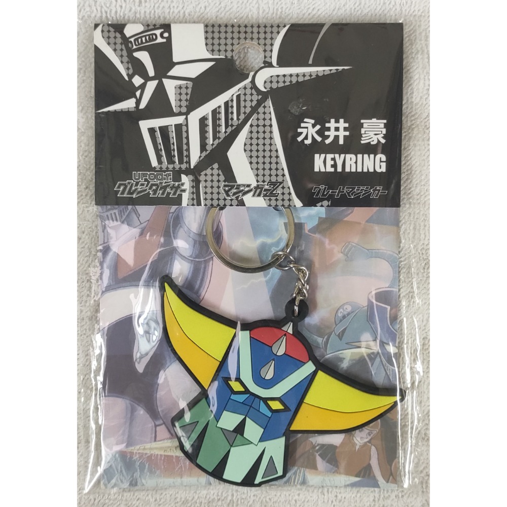 BU TOYS 永井豪 金剛戰神 木蘭號 磁鐵 鑰匙圈-規格圖1