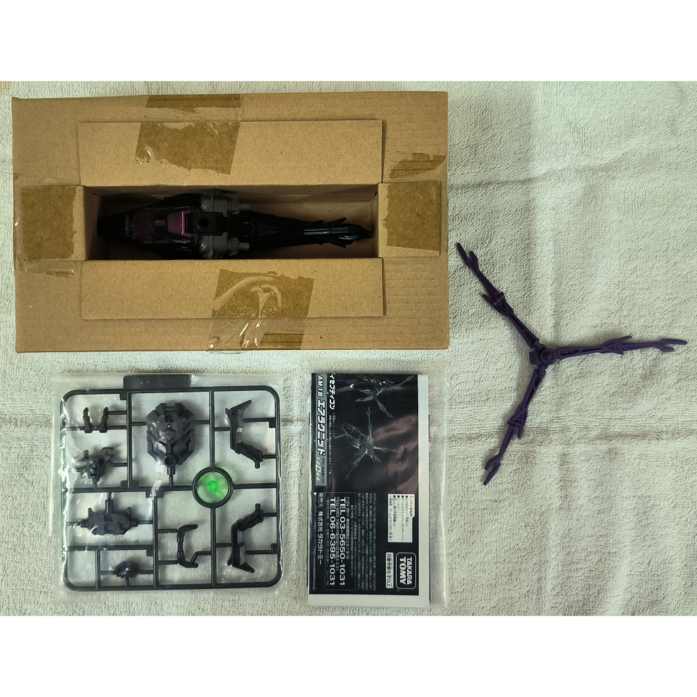 變形金剛 TFP 領袖之證 日版 AM-18 D級 黑寡婦 AIRACHNID-細節圖3