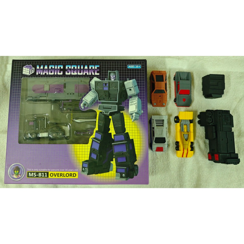 變形玩具 魔方 MS-B11 汽車大師 + 3D列印 飛天虎解放全體成員配件-細節圖2