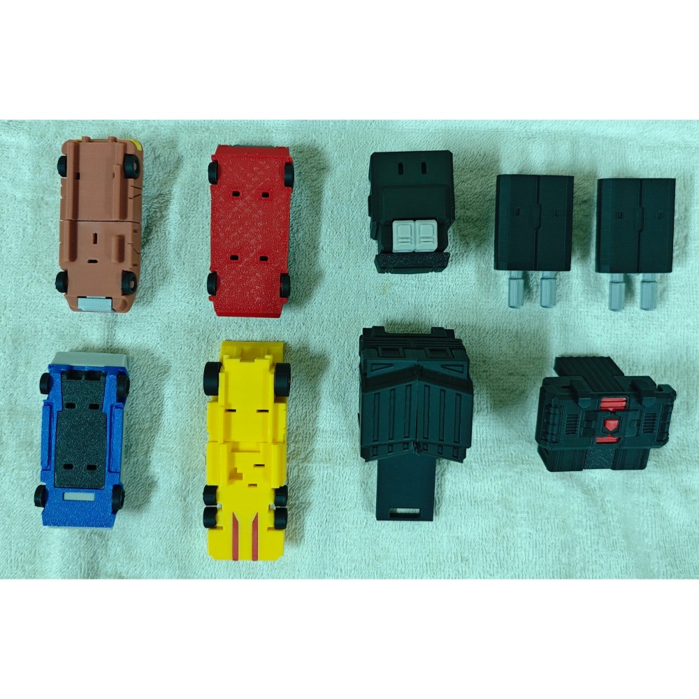 變形玩具 魔方 MS-B11 汽車大師 + 3D列印 飛天虎解放全體成員配件-細節圖6