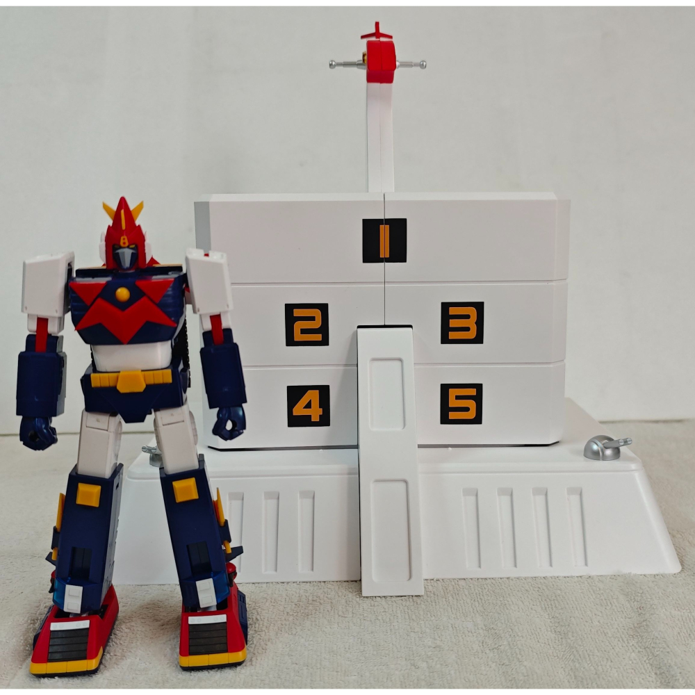 SUPER MINIPLA SMP 已組 超電磁機械 波羅五號 雷霆五號 + 全新大鳥島基地-細節圖2