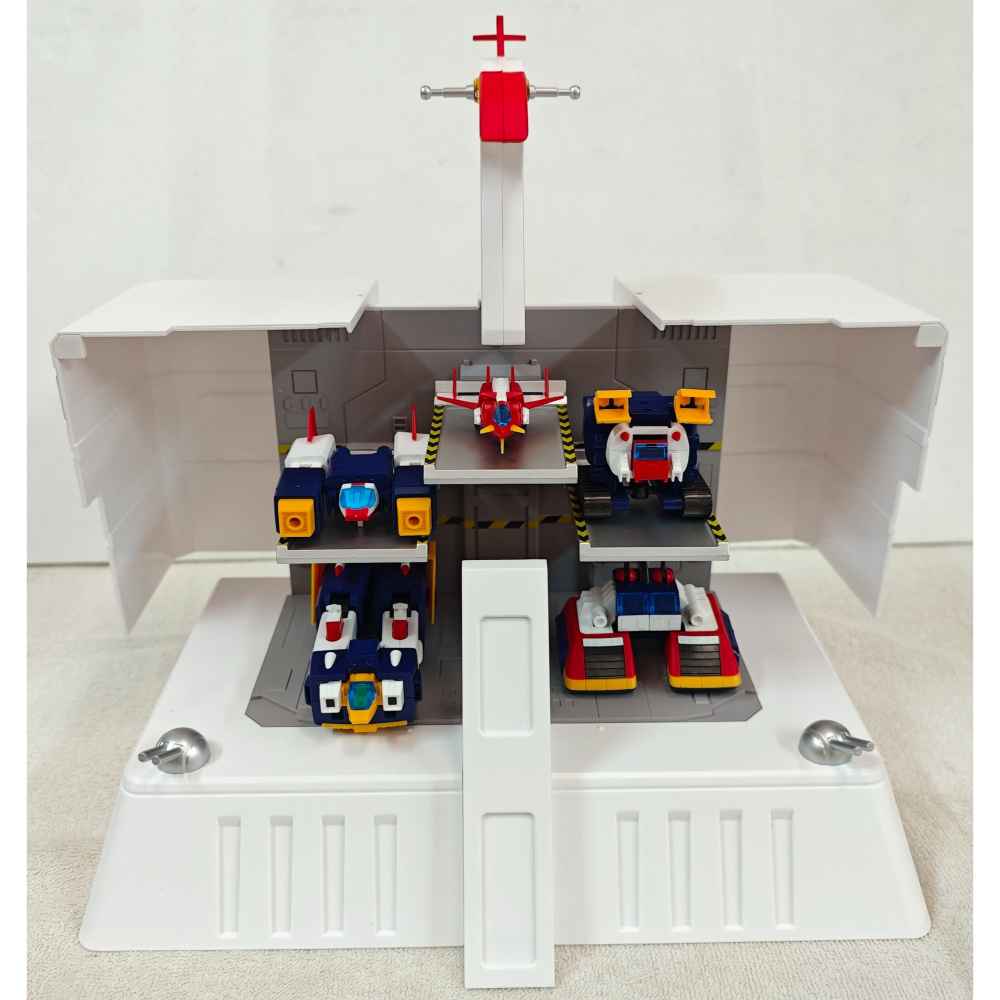 SUPER MINIPLA SMP 已組 超電磁機械 波羅五號 雷霆五號 + 全新大鳥島基地-細節圖4