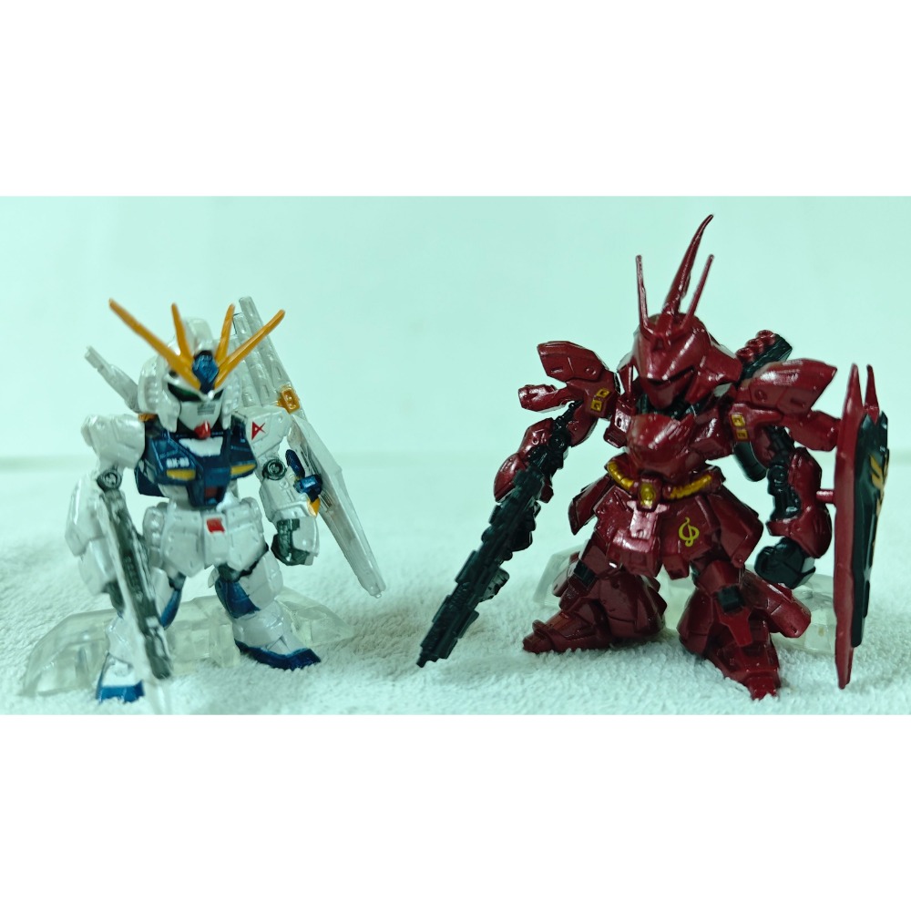 FW GUNDAM CONVERGE SP01 金屬版本 牛鋼 NU鋼彈 + 沙薩比-細節圖3