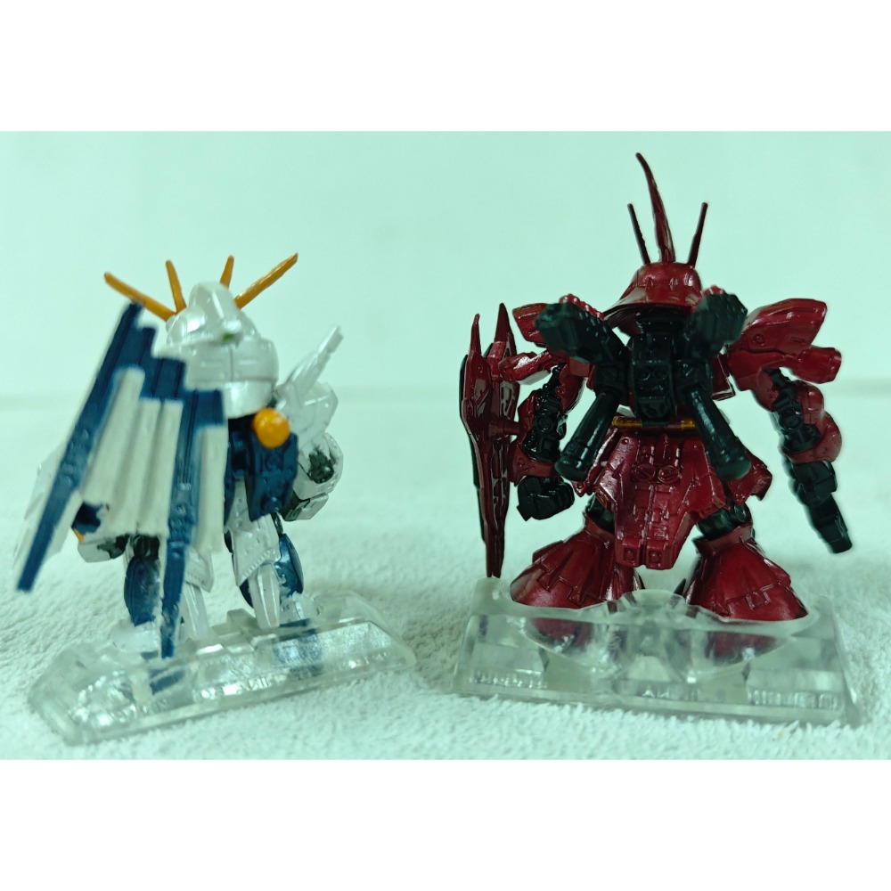 FW GUNDAM CONVERGE SP01 金屬版本 牛鋼 NU鋼彈 + 沙薩比-細節圖4